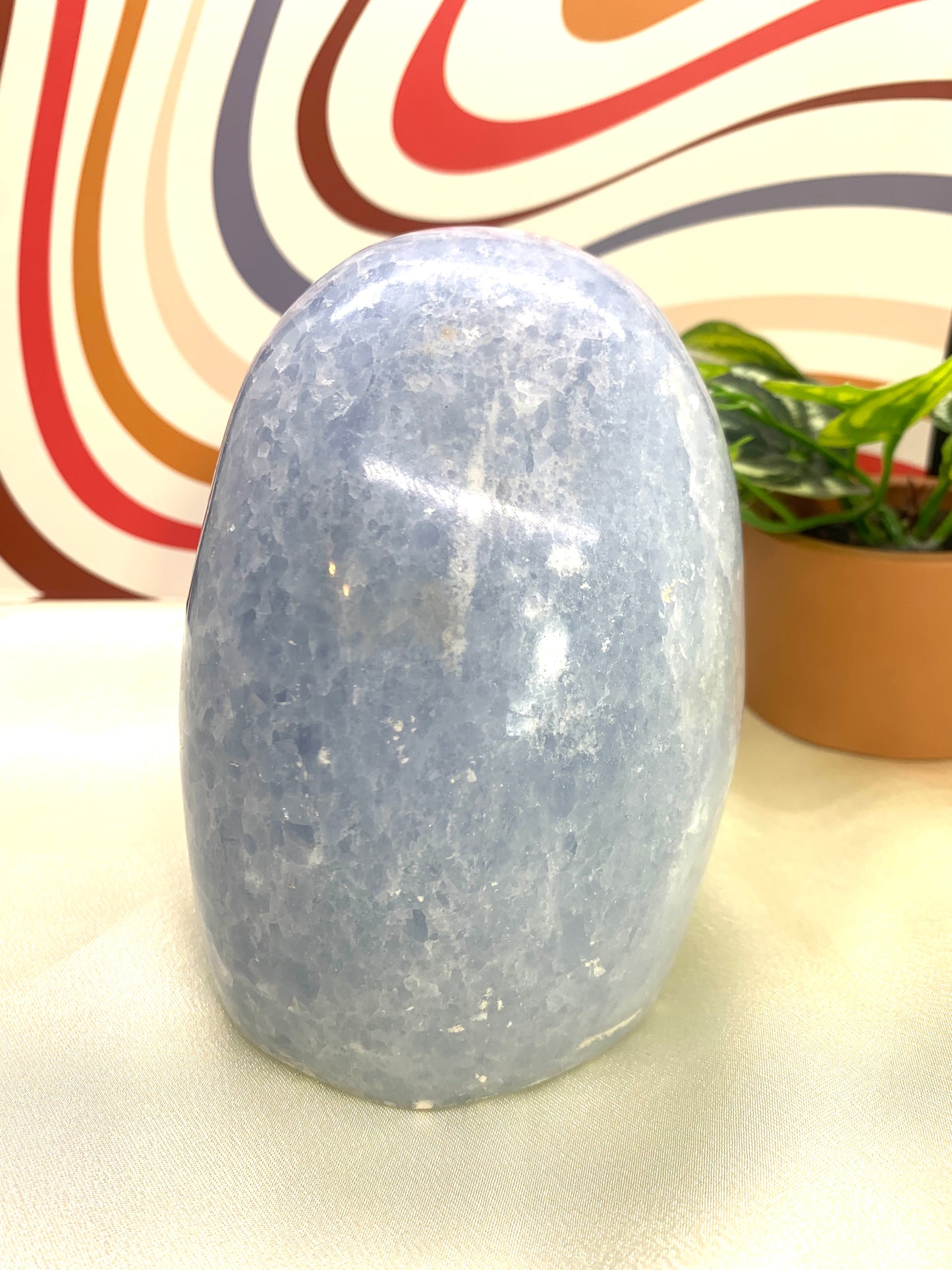 Blue Calcite Freeform