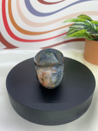 Ocean Jasper Skull