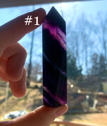 Deep Fluorite Point