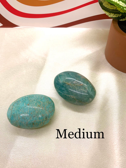 Amazonite Palm Stone