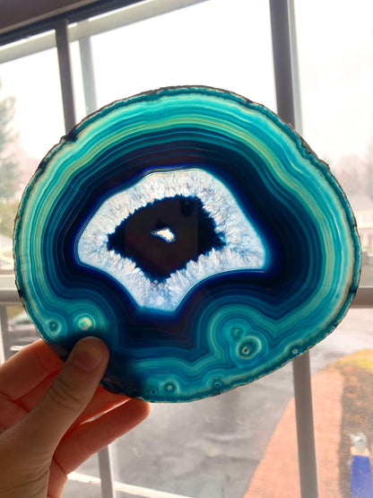 Blue Agate Slab