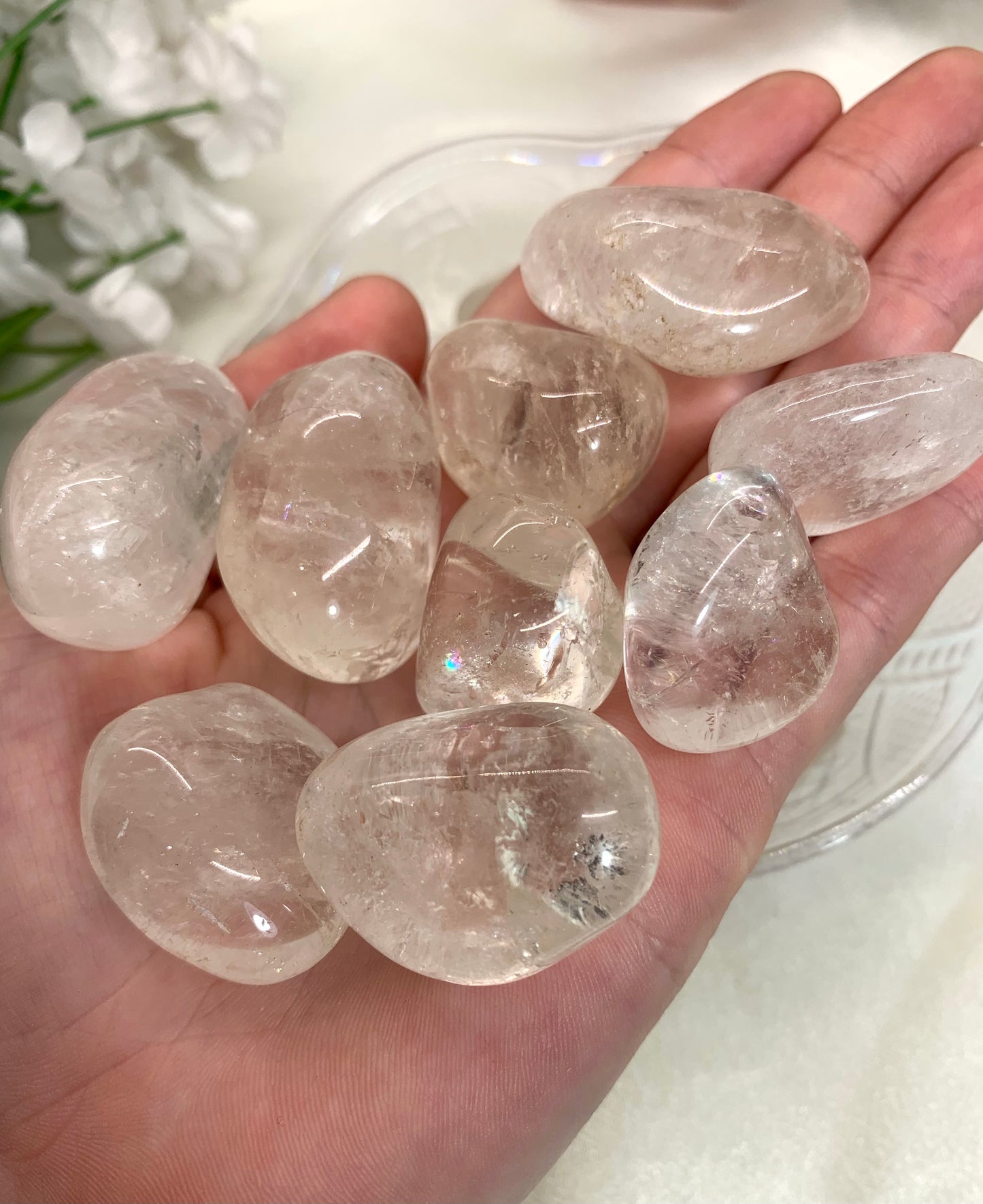 Clear Quartz Tumble