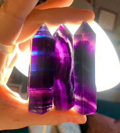 Deep Fluorite Point