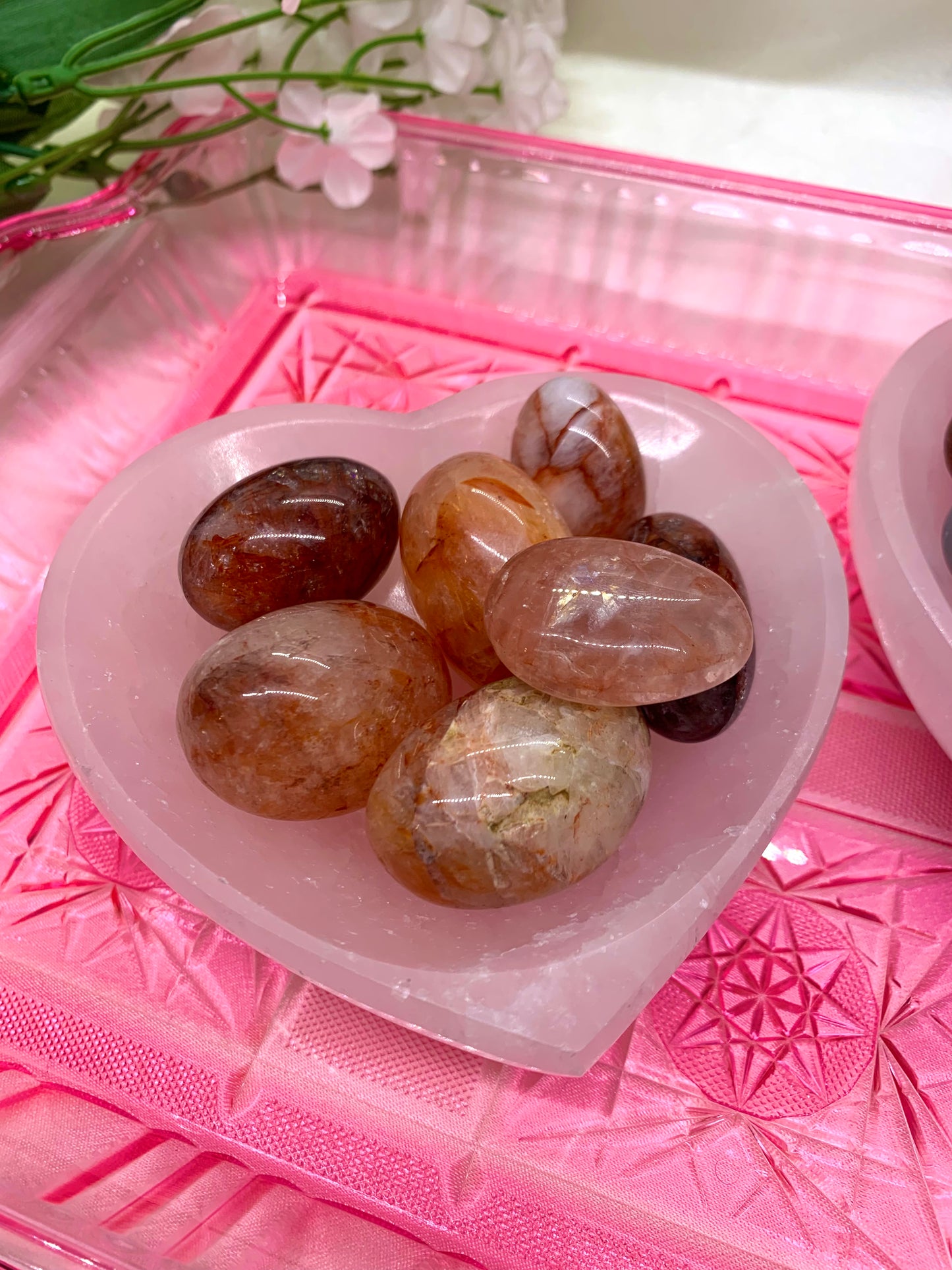 Selenite Heart Bowl