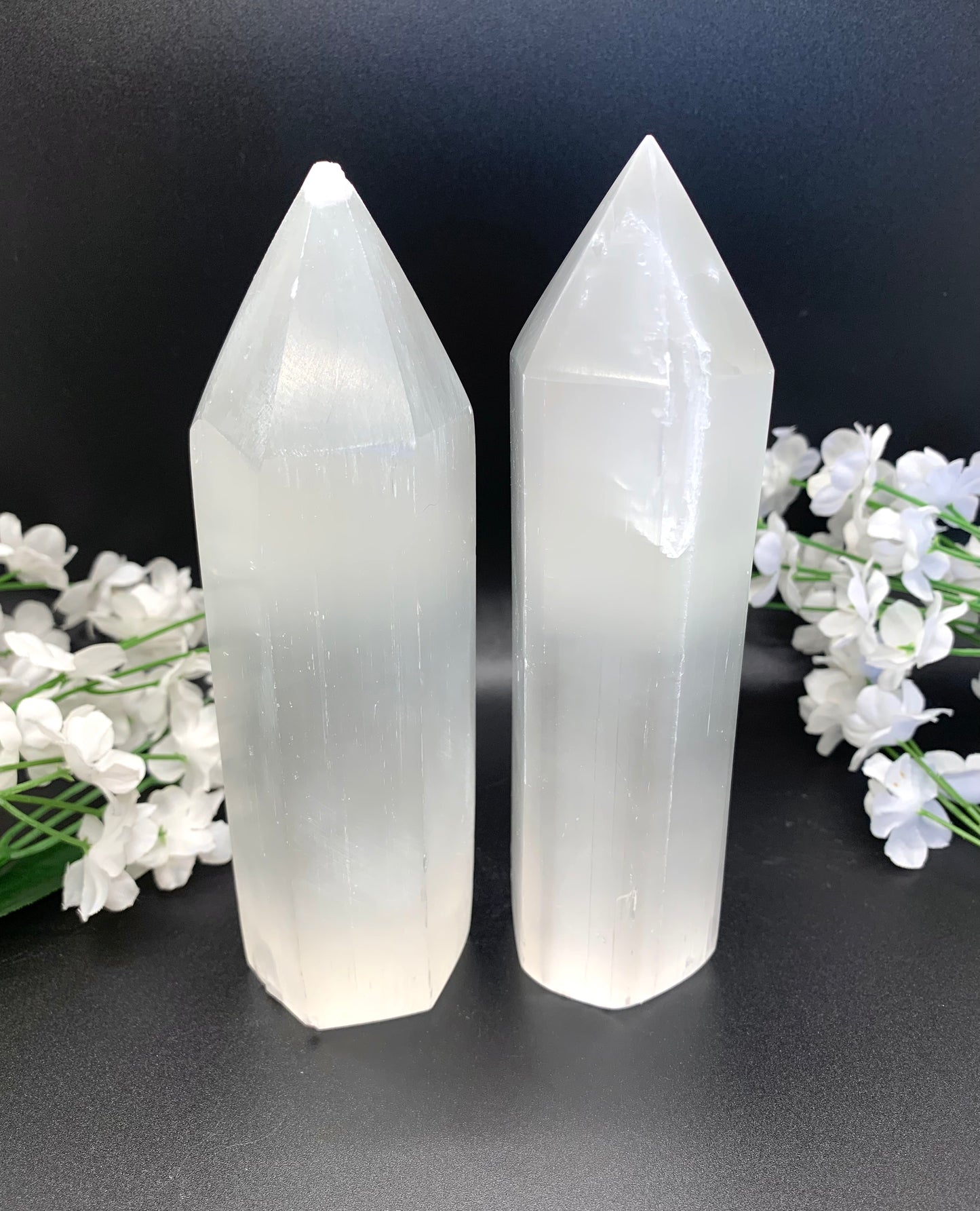 Polished Selenite Tower