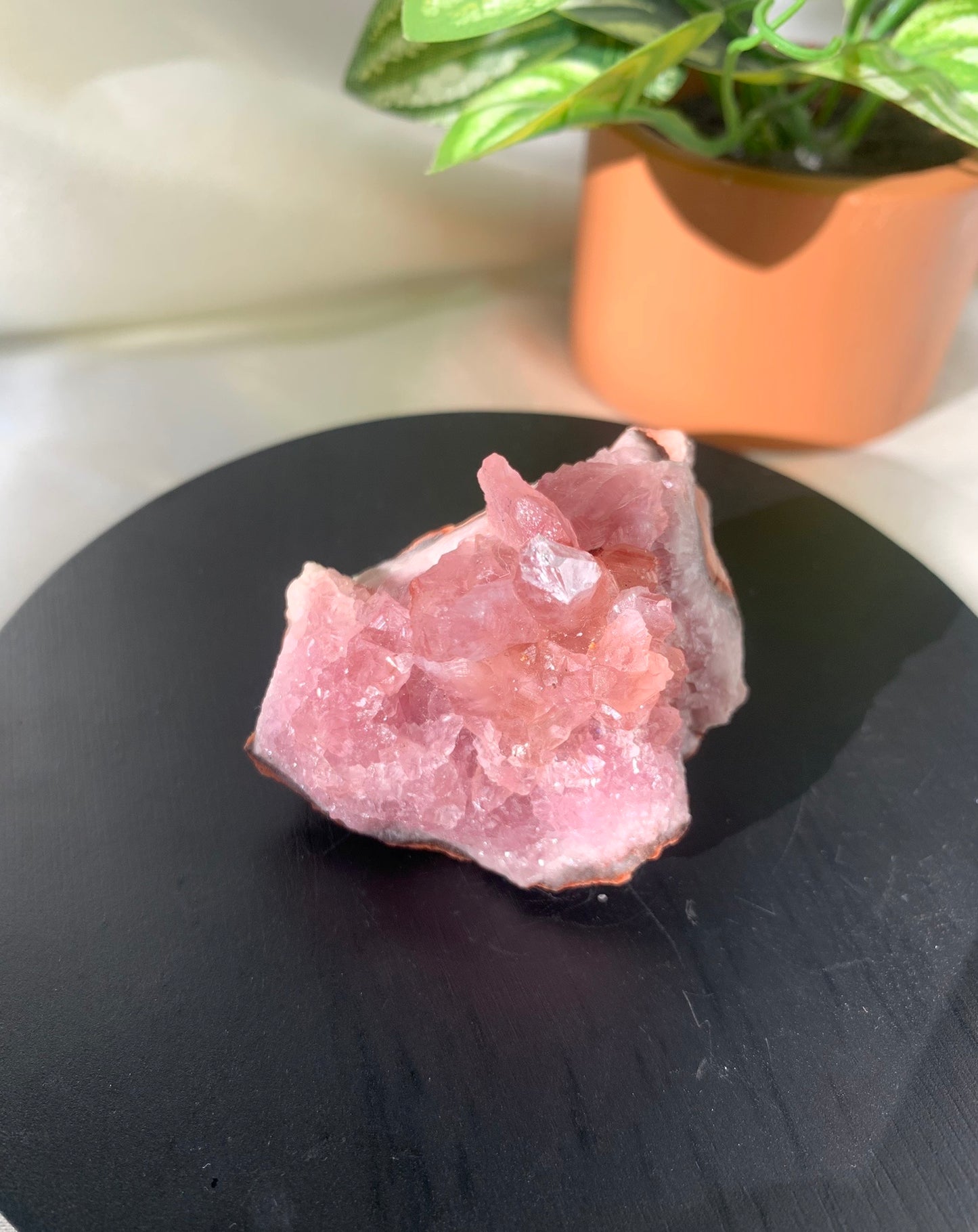 Pink Amethyst Geode