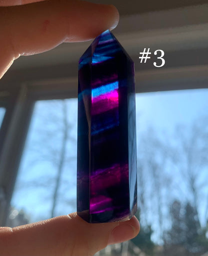 Deep Fluorite Point