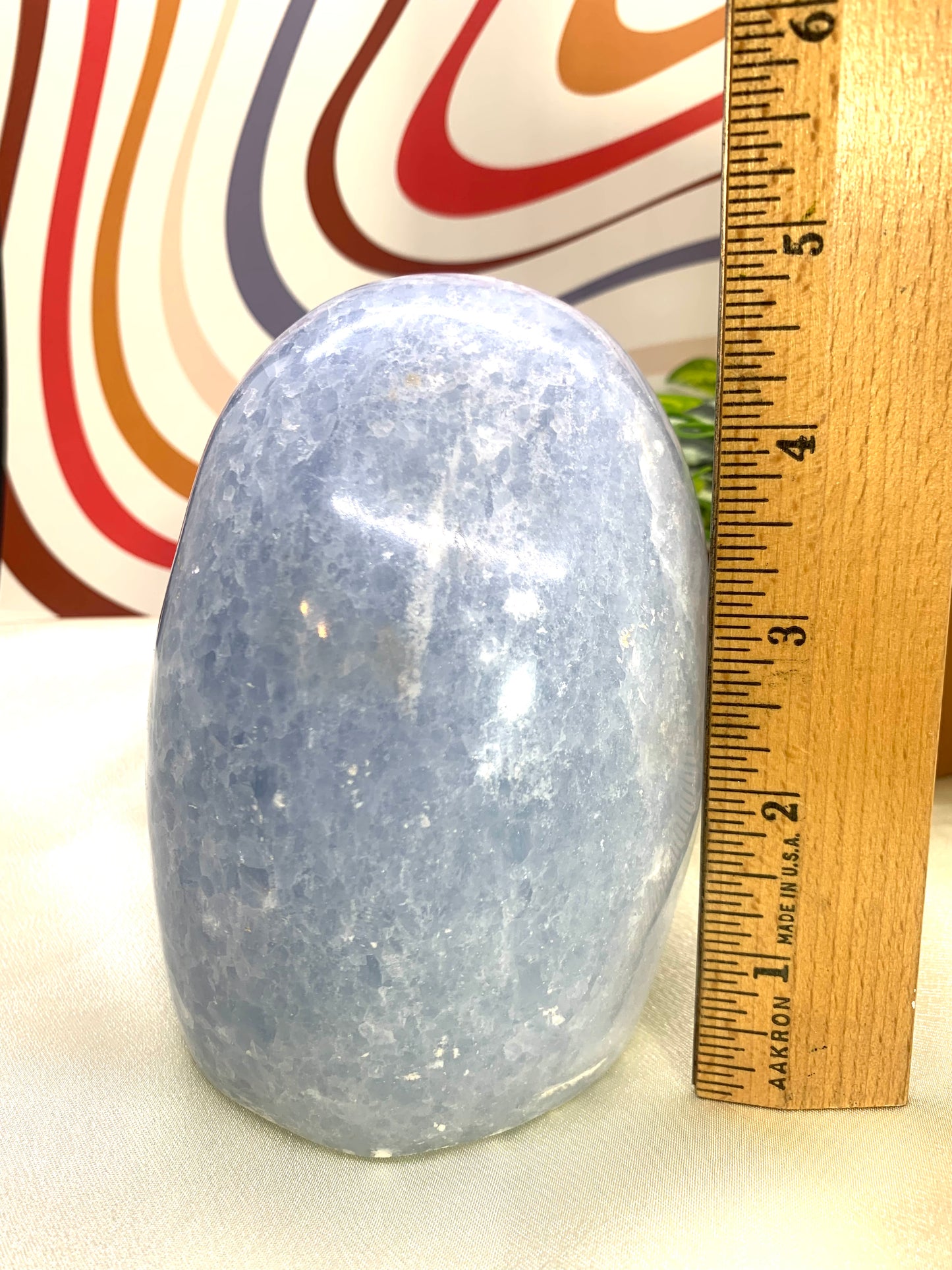 Blue Calcite Freeform