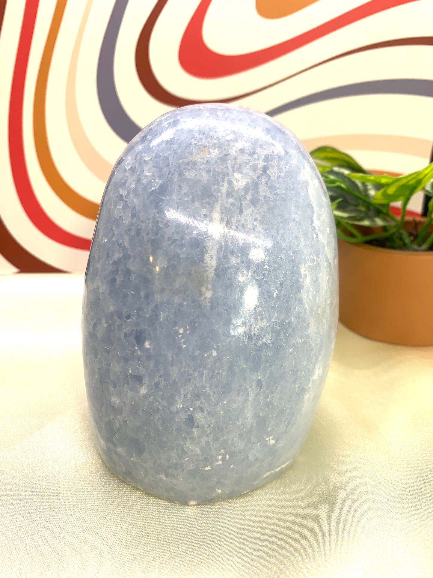 Blue Calcite Freeform