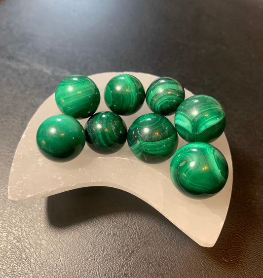 Mini Malachite Sphere