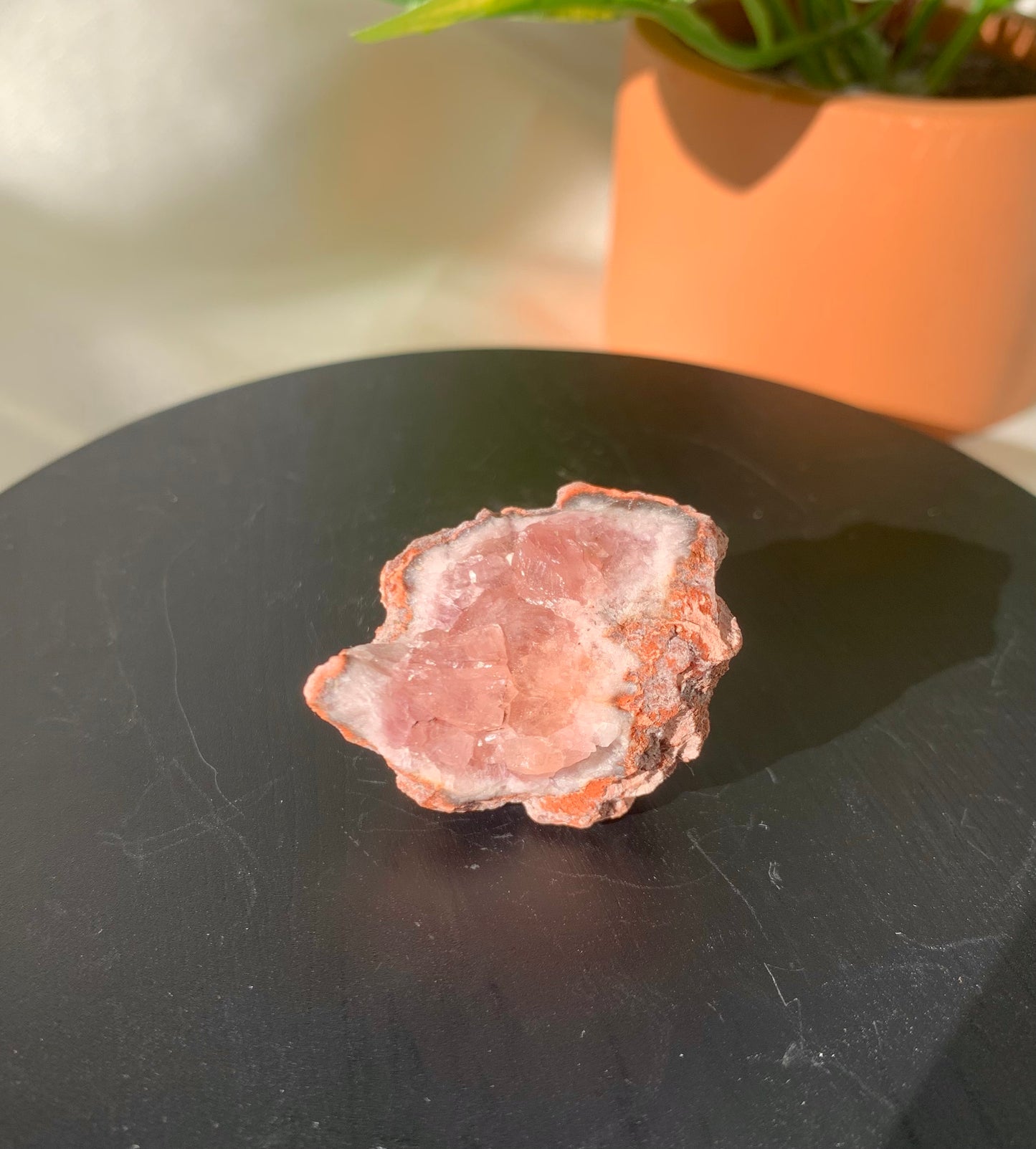 Pink Amethyst Geode