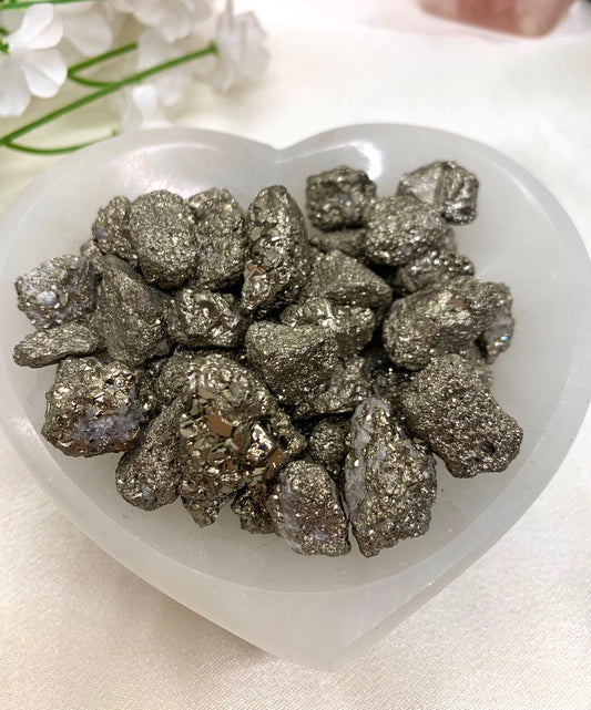 Mini Pyrite Cluster - 3 Piece Set