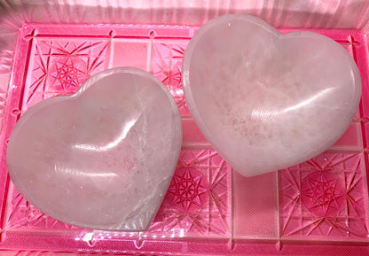 Selenite Heart Bowl