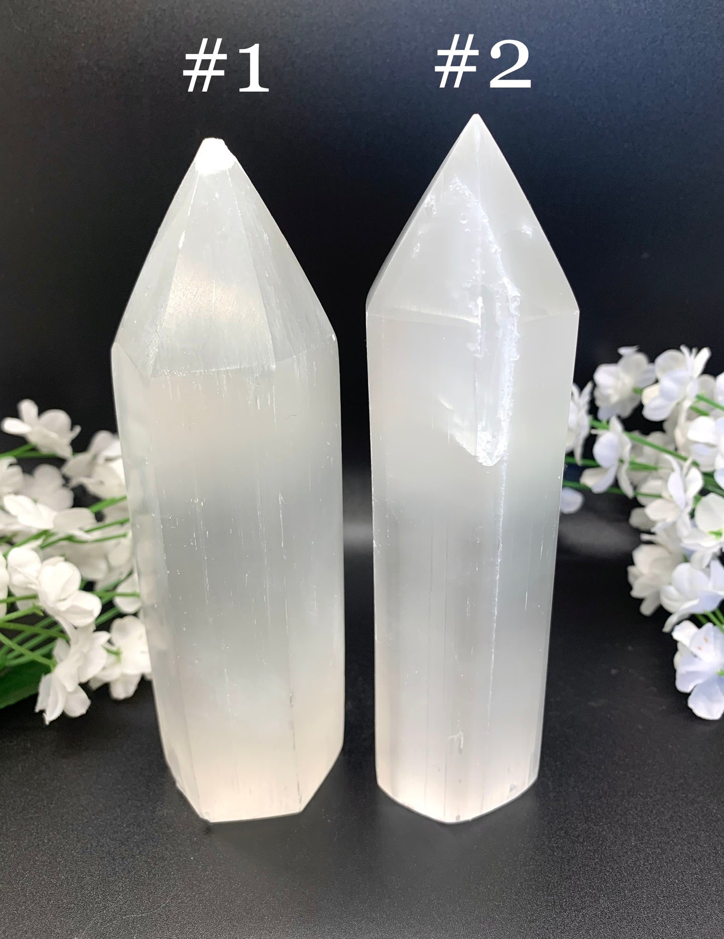 Polished Selenite Tower