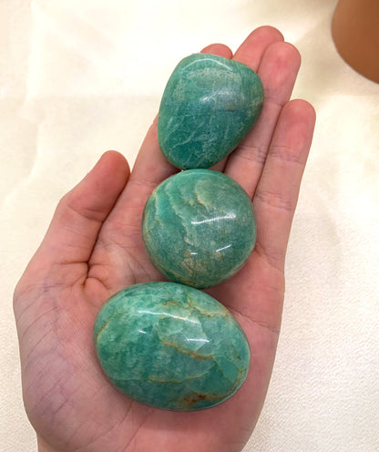 Amazonite Palm Stone